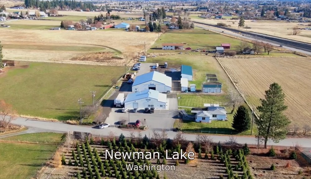 McKinlay & Peters Equine Hospital drone view