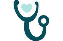 Icon of a stethoscope