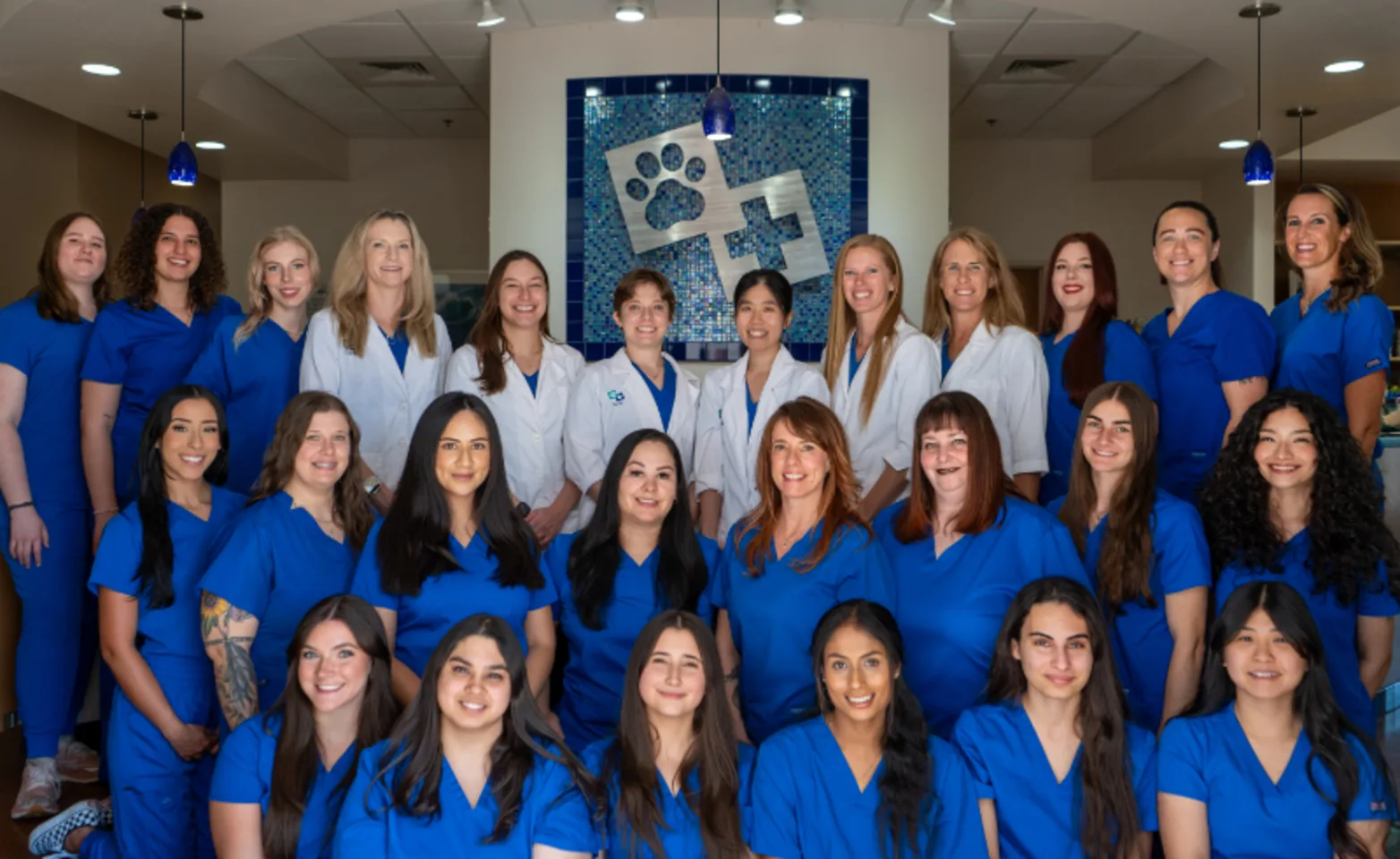 Staff picture of McClintock Animal Care Center inside the facility Staff picture of McClintock Animal Care Center inside the facility
