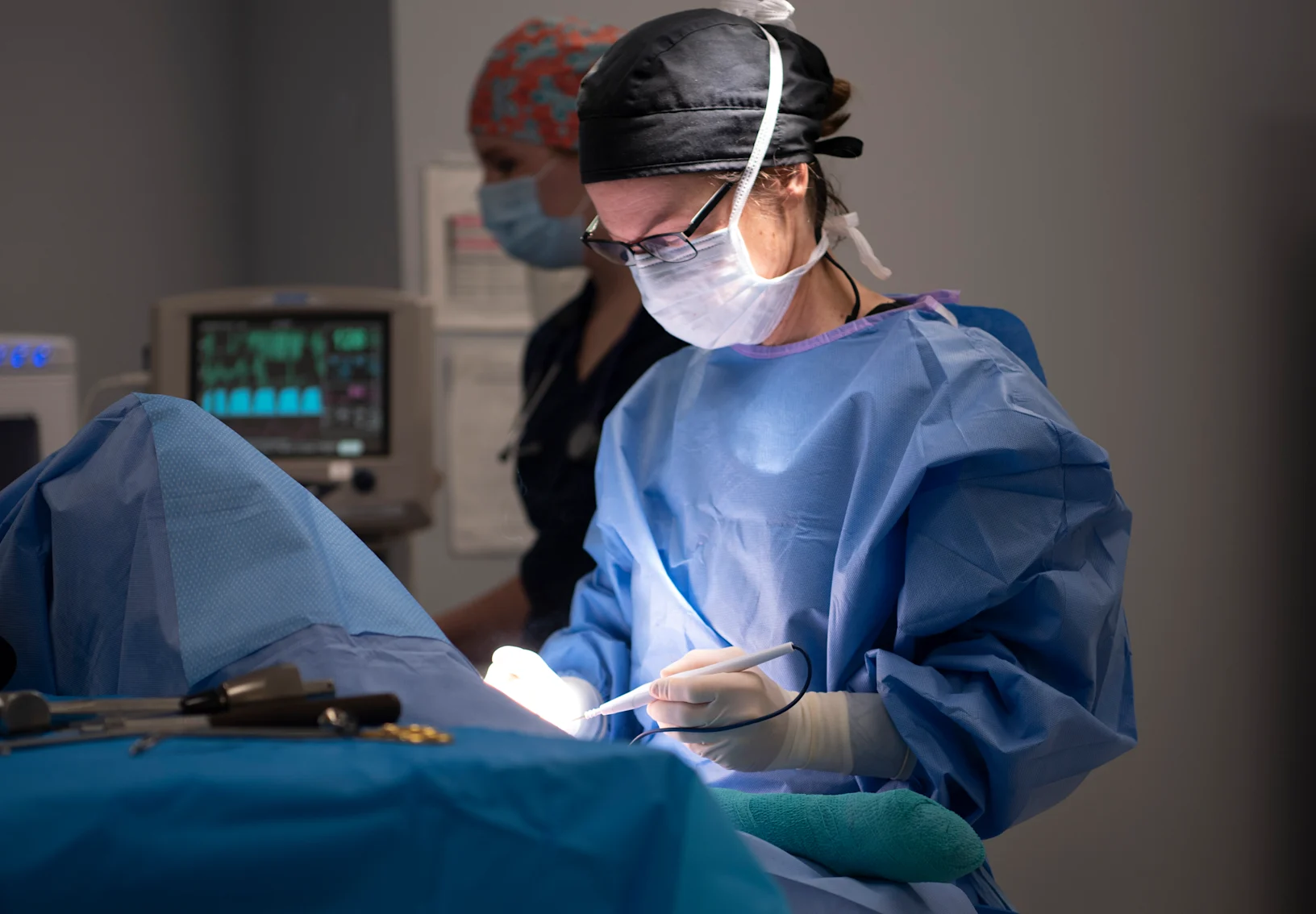 Doctor during surgery Doctor during surgery