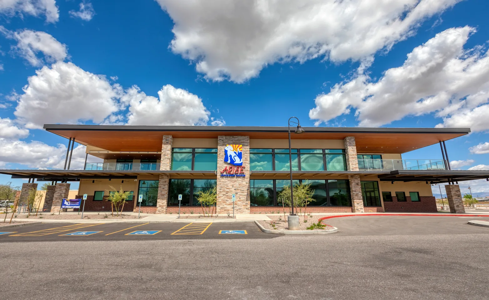 Front of ARISE Veterinary Center Front of ARISE Veterinary Center