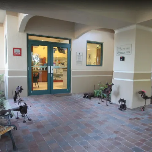 Hometown Animal Hospital - Front of Building Entrance