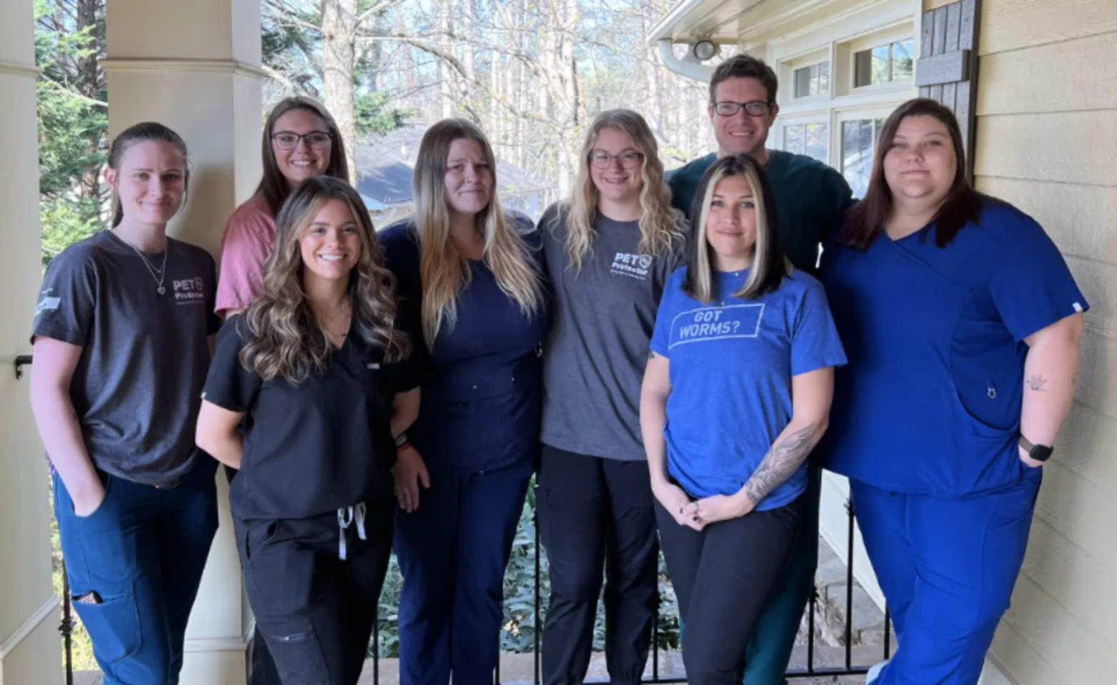 The veterinary technicians of Hamby Road Animal Hospital The veterinary technicians of Hamby Road Animal Hospital