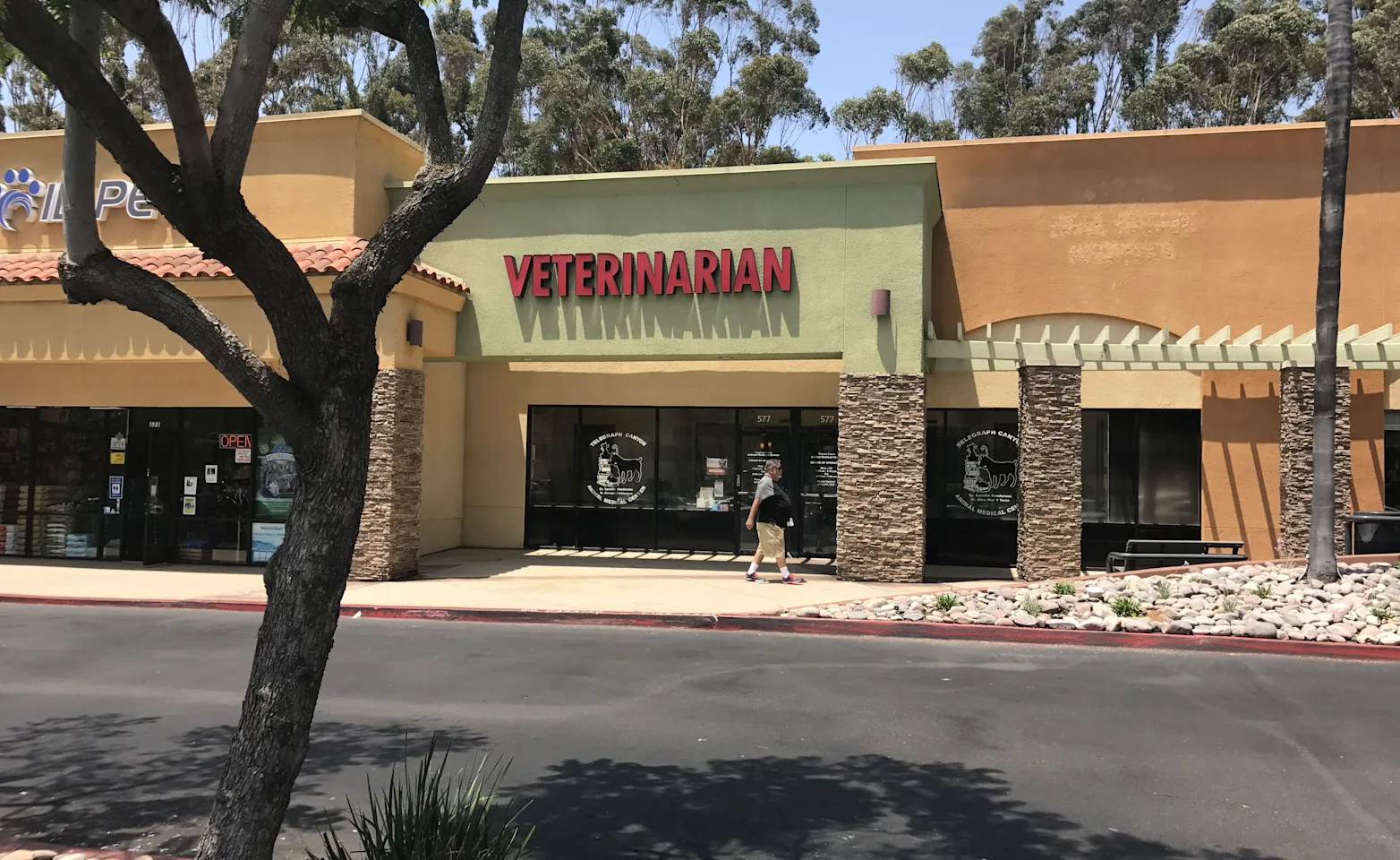 Telegraph Canyon Animal Medical Center's front building which is located between other shops. Telegraph Canyon Animal Medical Center's front building which is located between other shops.