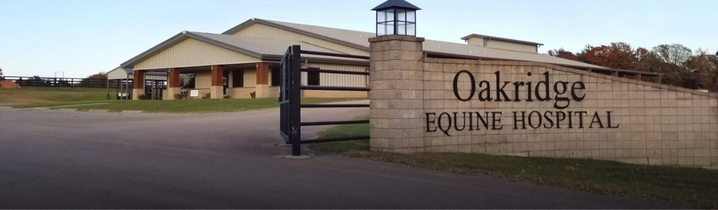 Oakridge Equine Hospital - Hospital Exterior Oakridge Equine Hospital - Hospital Exterior