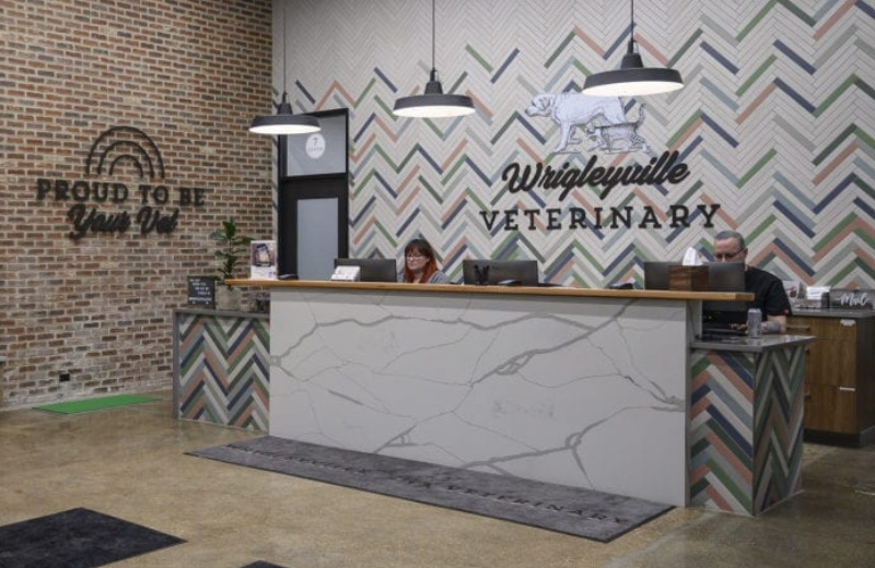 Front Desk at Wrigleyville Veterinary Center