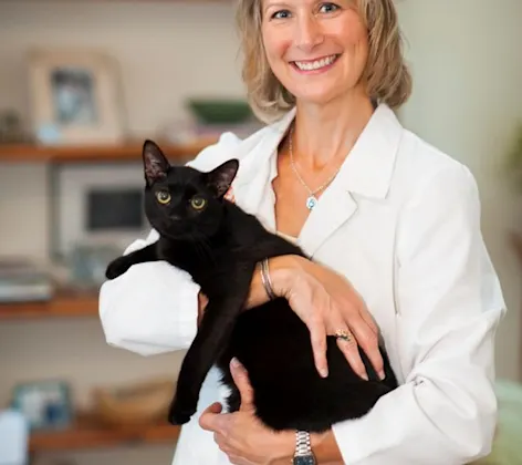 Dr. Eilers holding Chuck Dr. Eilers holding Chuck