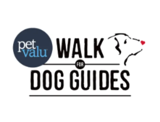 Walk For Dog Guides' Logo Walk For Dog Guides' Logo