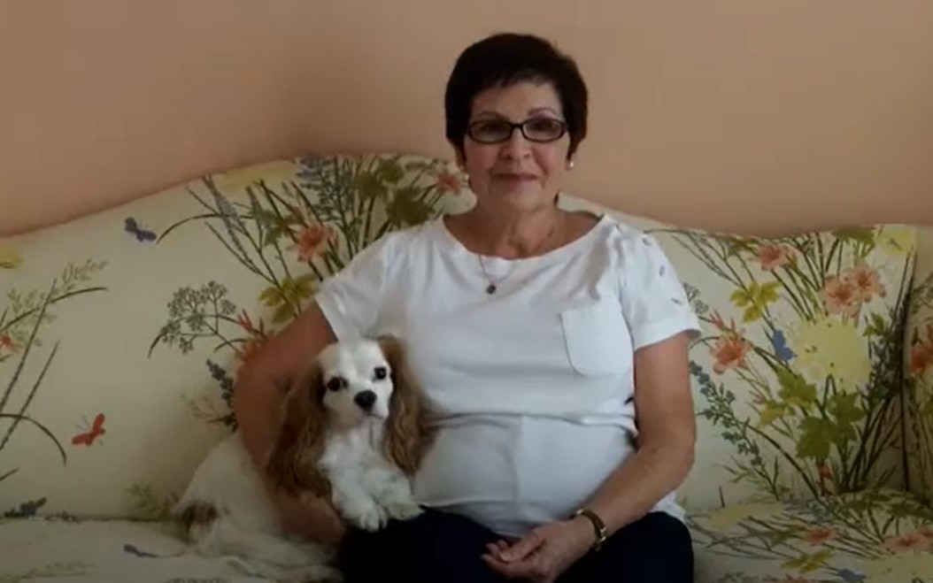 Penny and her dog, Lady