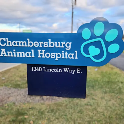 Chambersburg Animal Hospital Front Sign Chambersburg Animal Hospital Front Sign