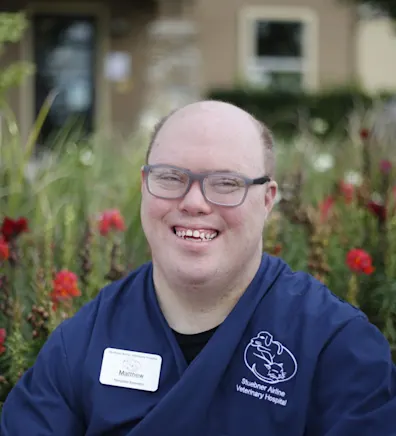 Matthew at Stuebner Airline Veterinary Hospital Matthew at Stuebner Airline Veterinary Hospital