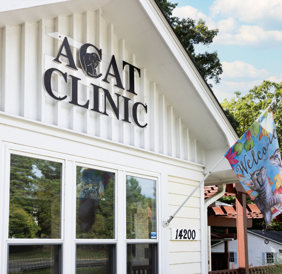 Exterior view of clinic