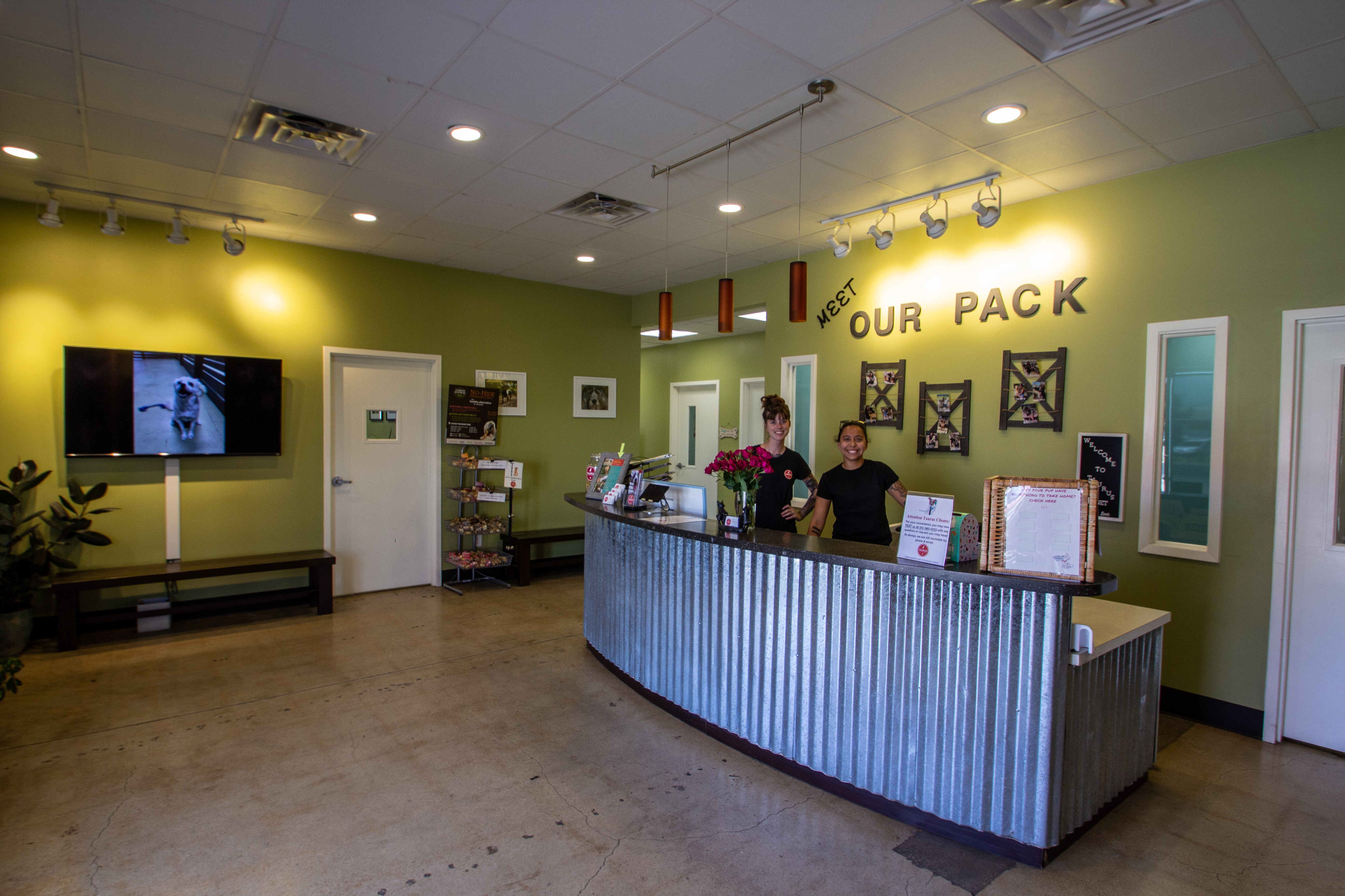 Front Desk of Taurus Academy 