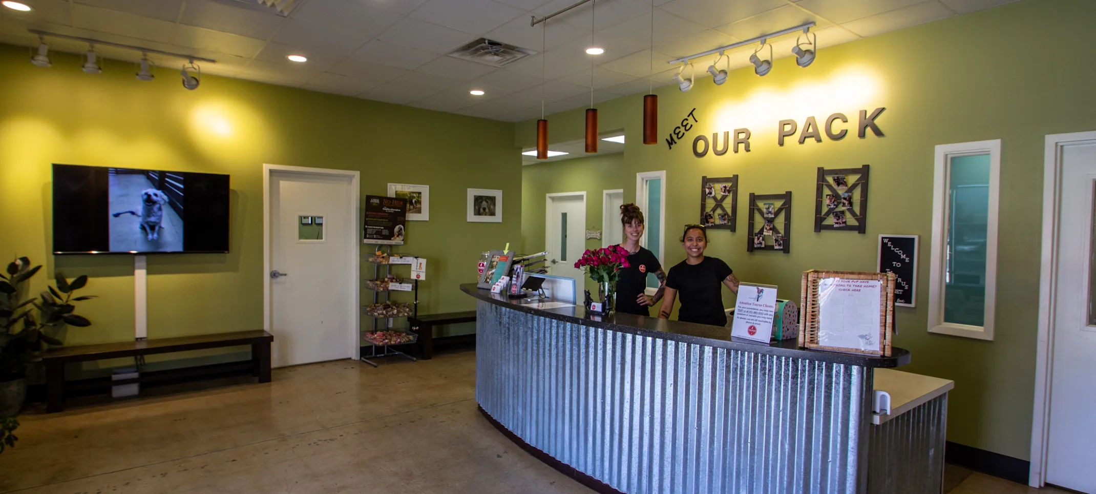 Front Desk of Taurus Academy 