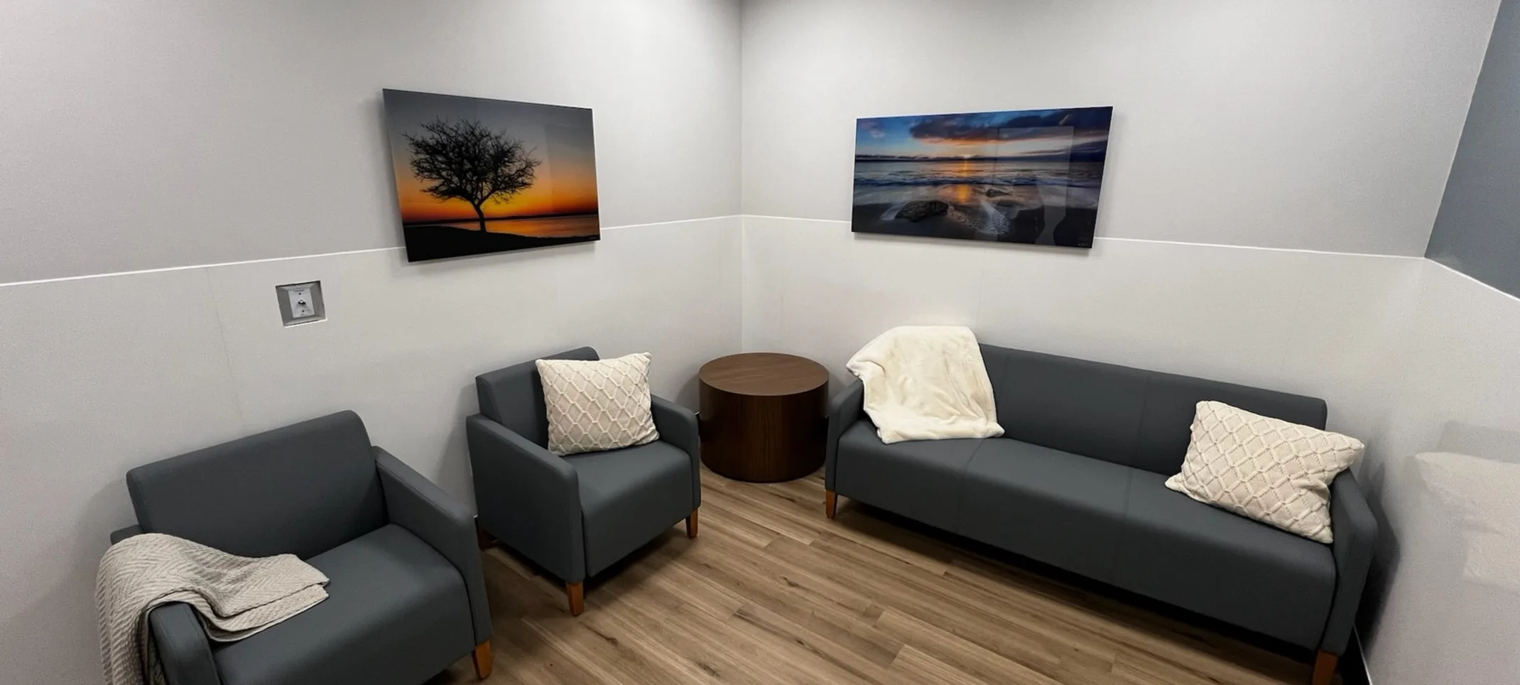 Waiting Area with Couches Waiting Area with Couches