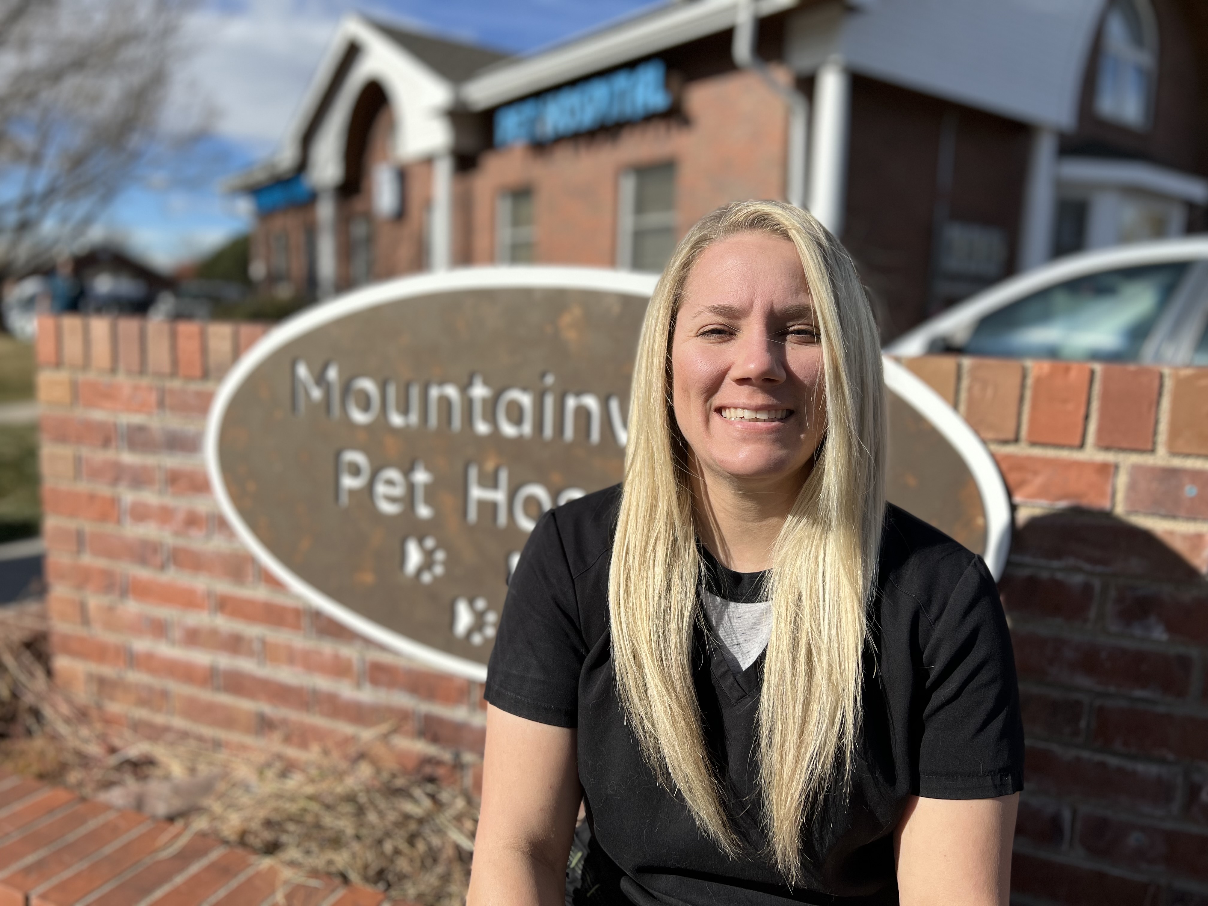 Brittany Romito, technician assistant at Mountainwood Pet Hospital