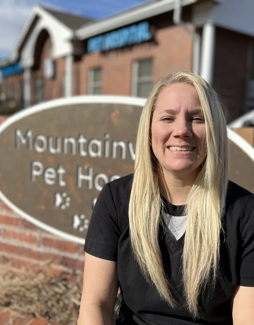Brittany Romito, technician assistant at Mountainwood Pet Hospital