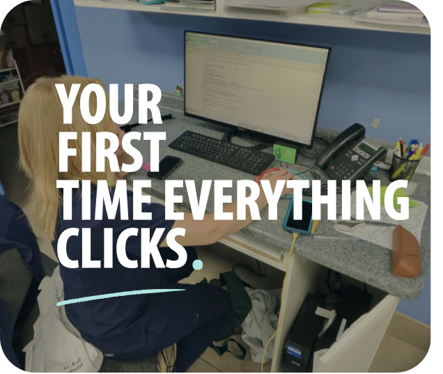 Your First Time Everything Clicks