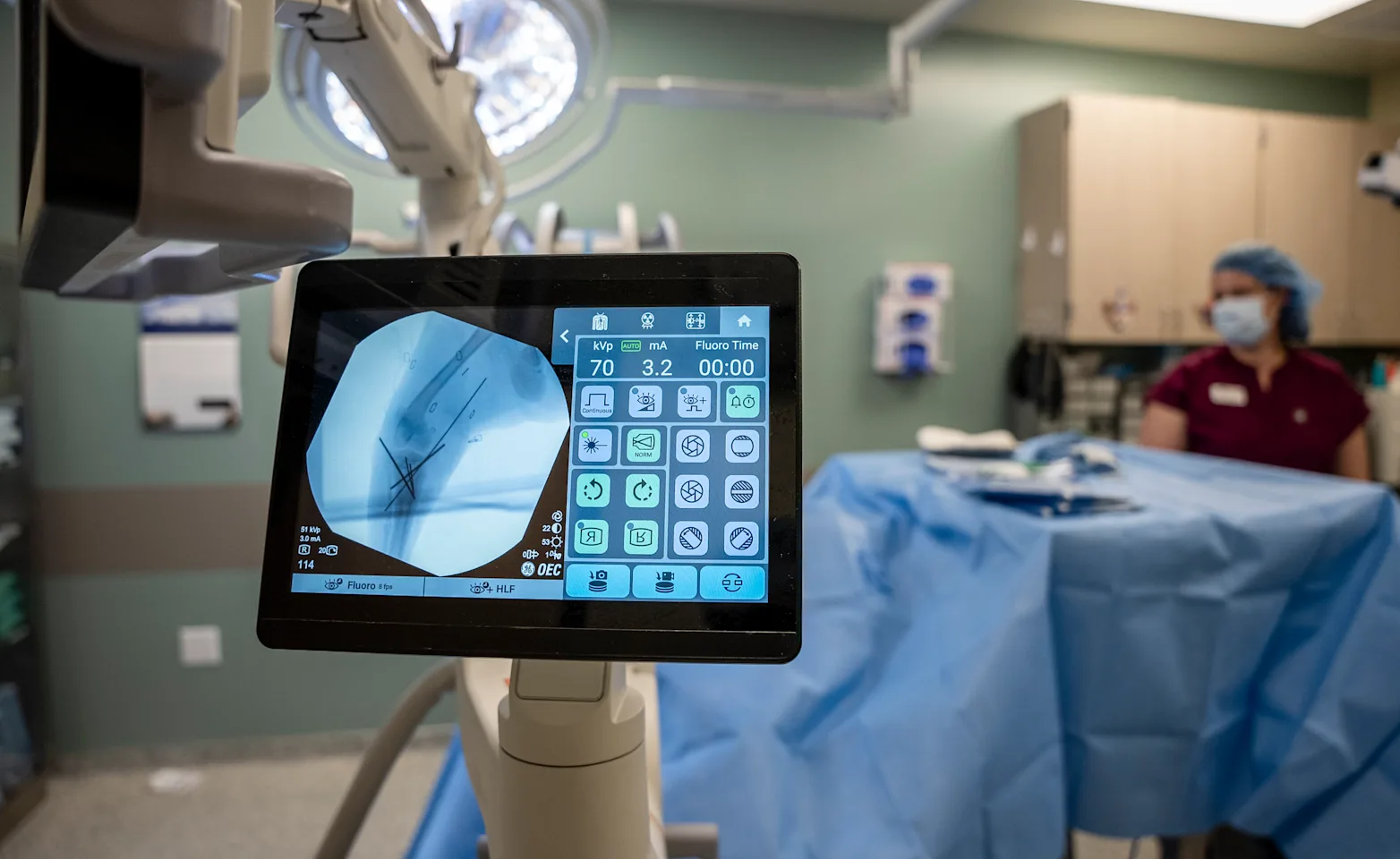Veterinary surgical suite with fluoroscopy imaging at SAGE Centers Veterinary surgical suite with fluoroscopy imaging at SAGE Centers