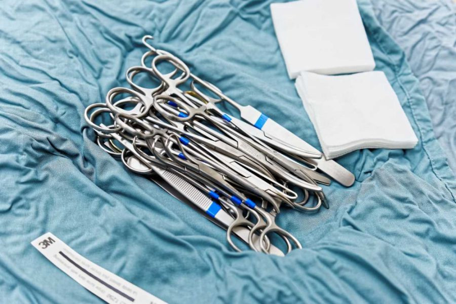 Scissors Equipment at Sherwood Veterinary Clinic