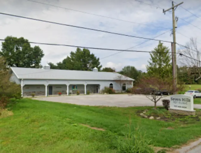 The exterior of Seven Hills Pet Clinic's Blanchester location The exterior of Seven Hills Pet Clinic's Blanchester location