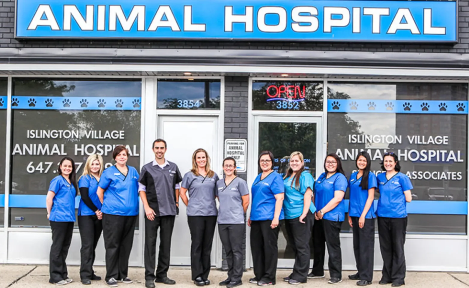 Team Photo at Islington Village Animal Hospital Team Photo at Islington Village Animal Hospital