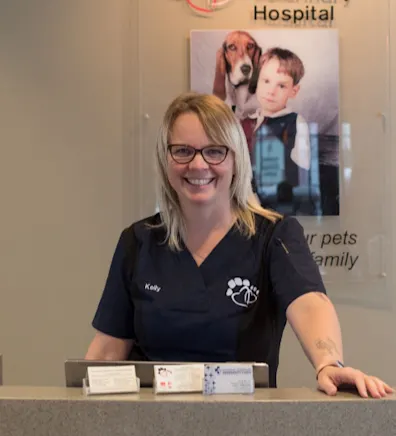 Photo of Kelly in Client Services. Photo of Kelly in Client Services.