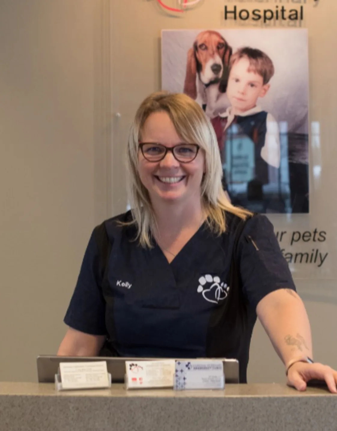 Photo of Kelly in Client Services. Photo of Kelly in Client Services.