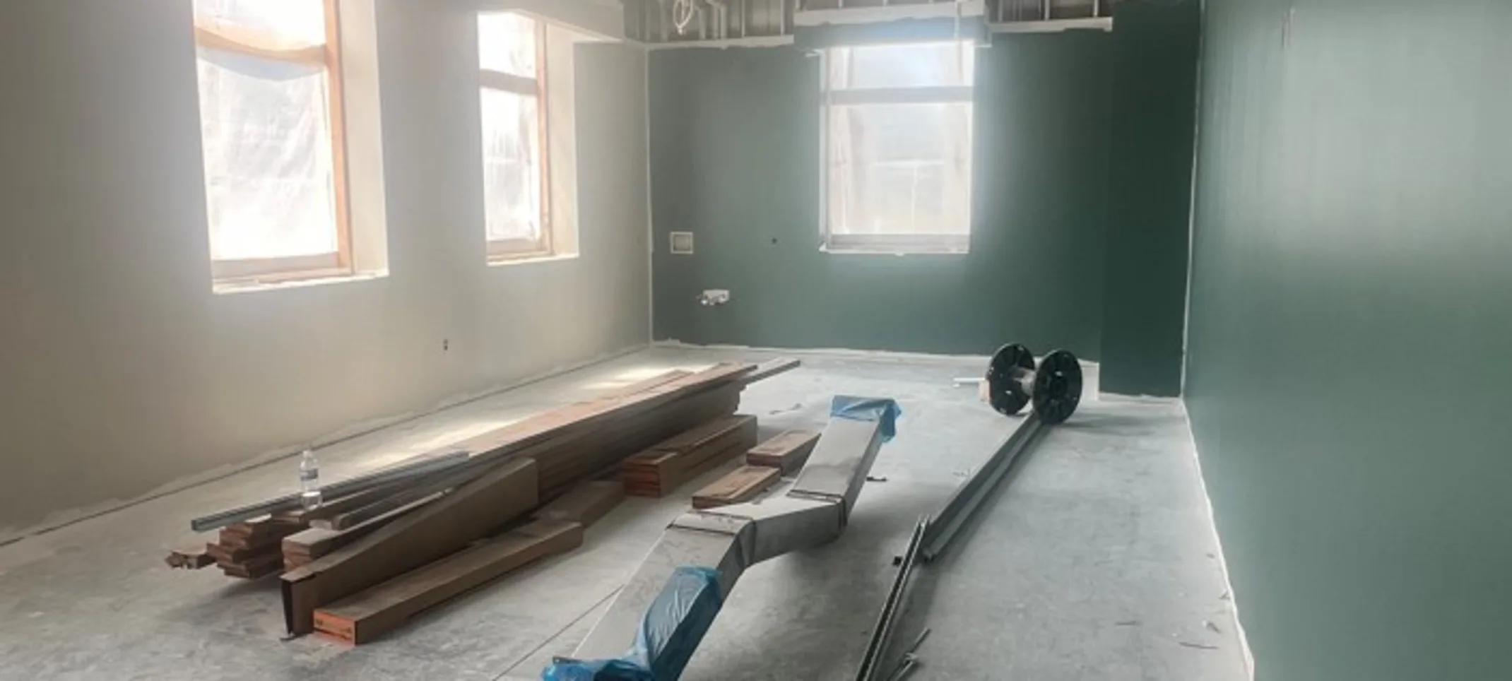 Construction of conference room for CE Construction of conference room for CE