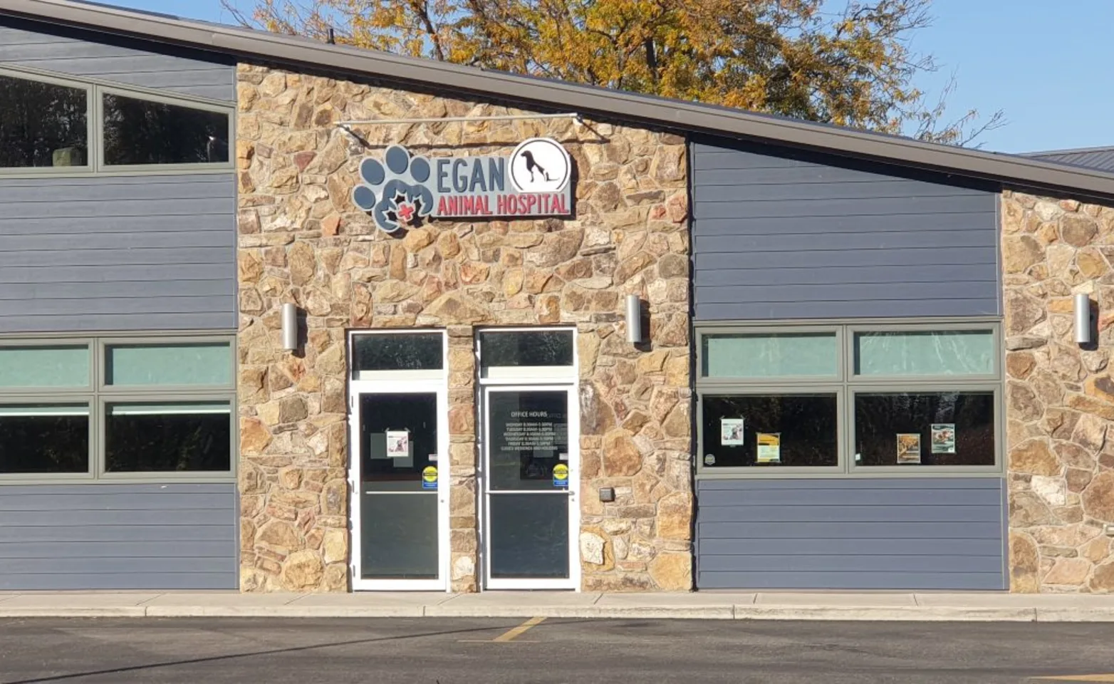 Egan Animal Hospital Front Exterior