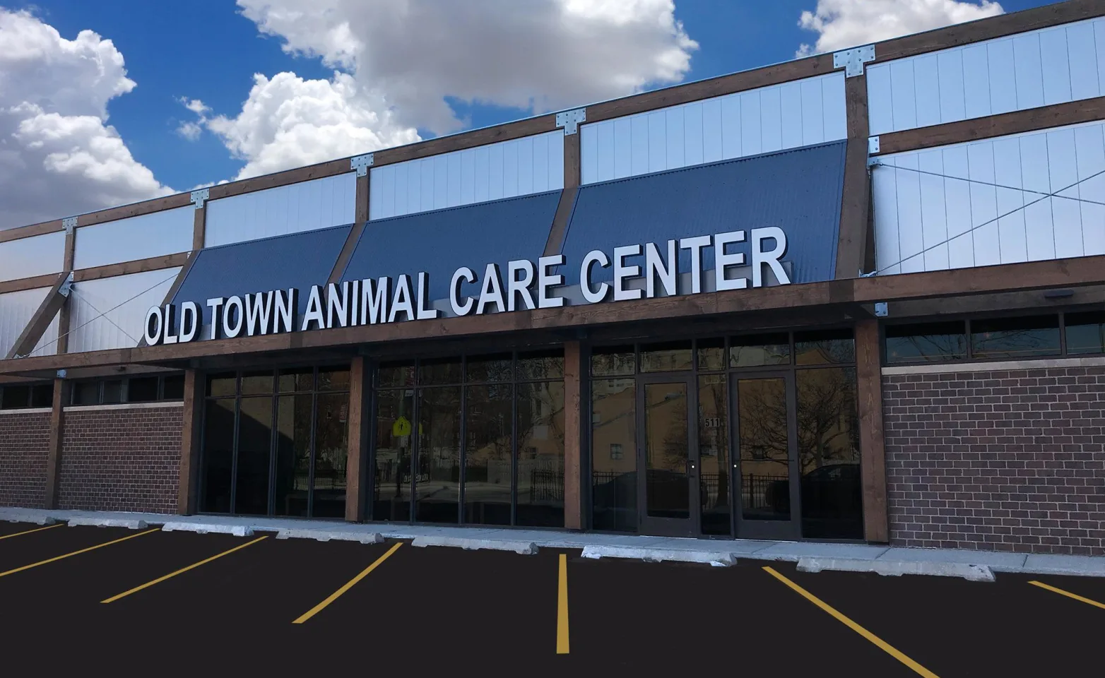 Old Town Animal Care Center Building Exterior Old Town Animal Care Center Building Exterior