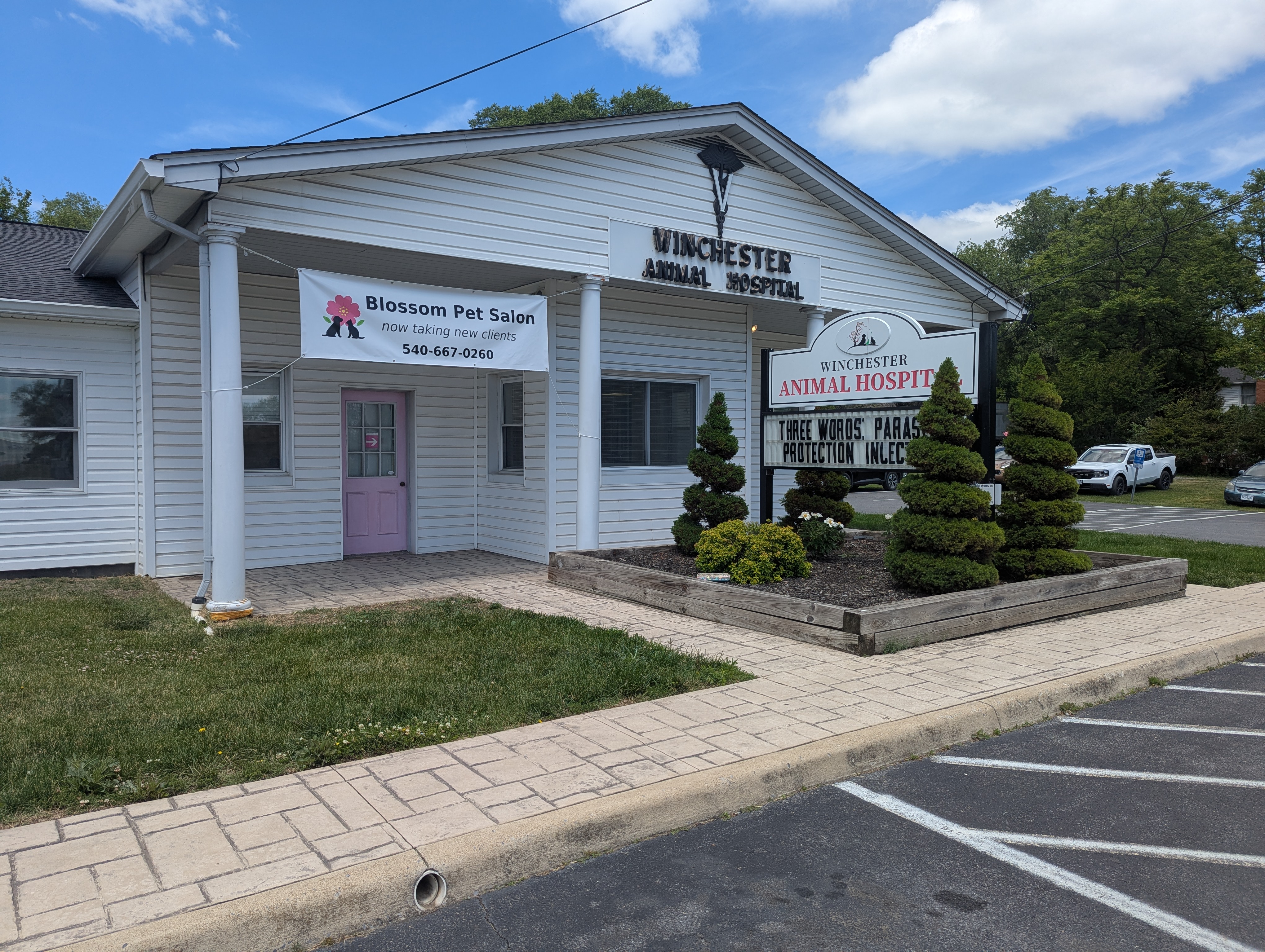 Winchester Animal Hospital Building Exterior