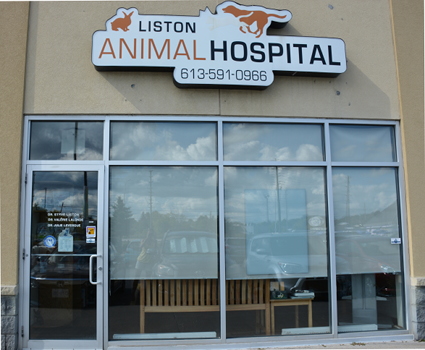 Exterior of Liston Animal Hospital