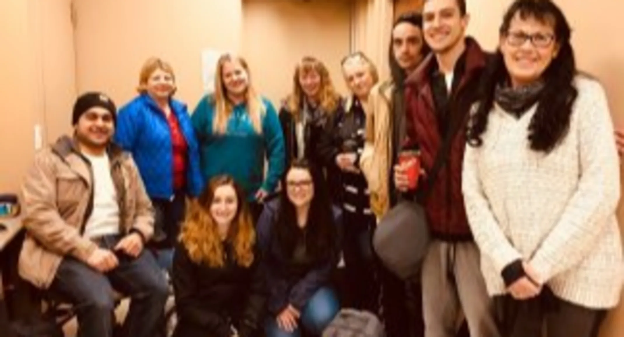 a group of Allandale staff posing for the camera inside a vet clinic a group of Allandale staff posing for the camera inside a vet clinic