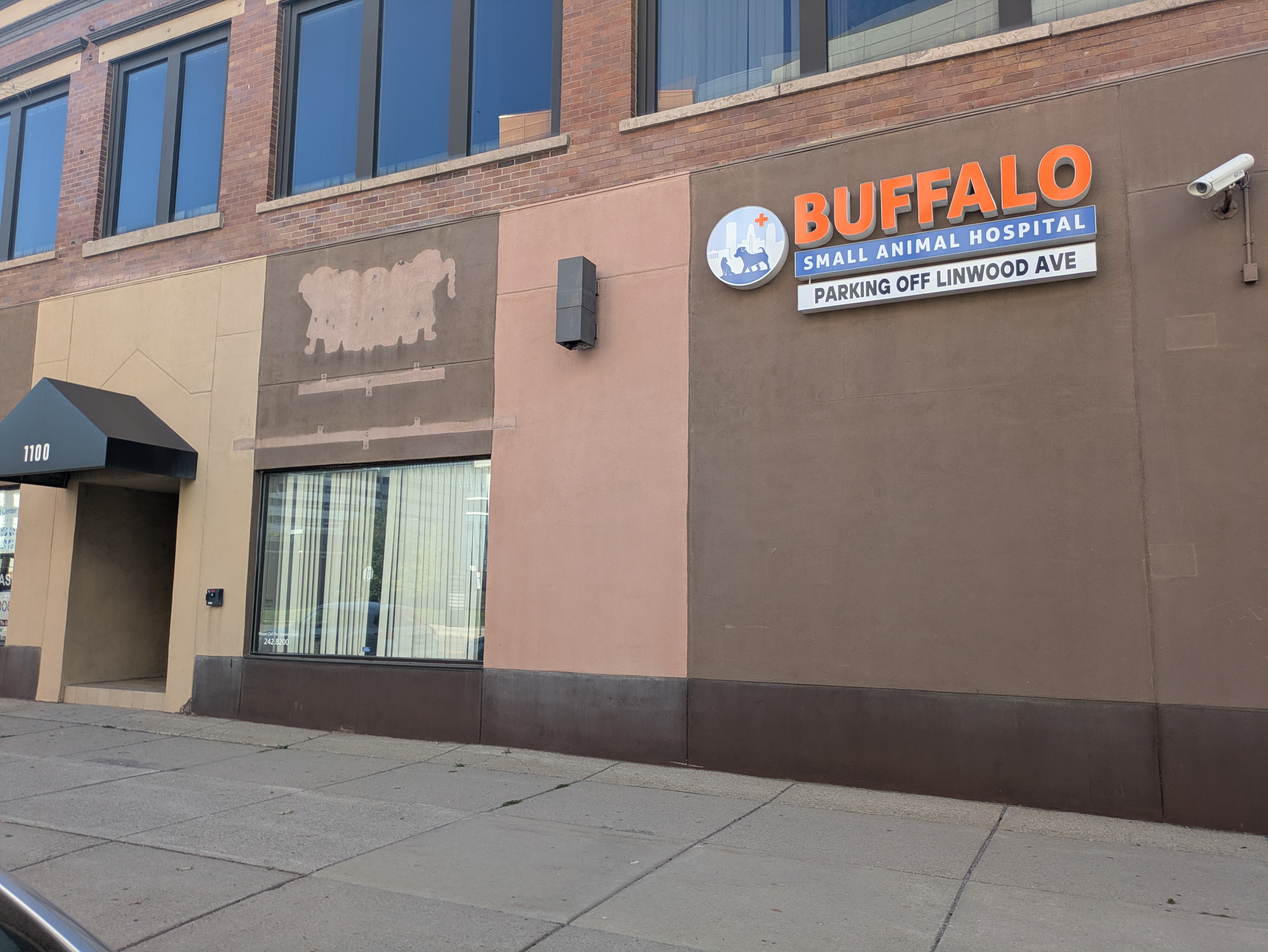 Hospital Signage and Entrance
