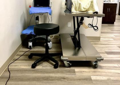 Ultrasound equipment at Desert Hills Animal Hospital