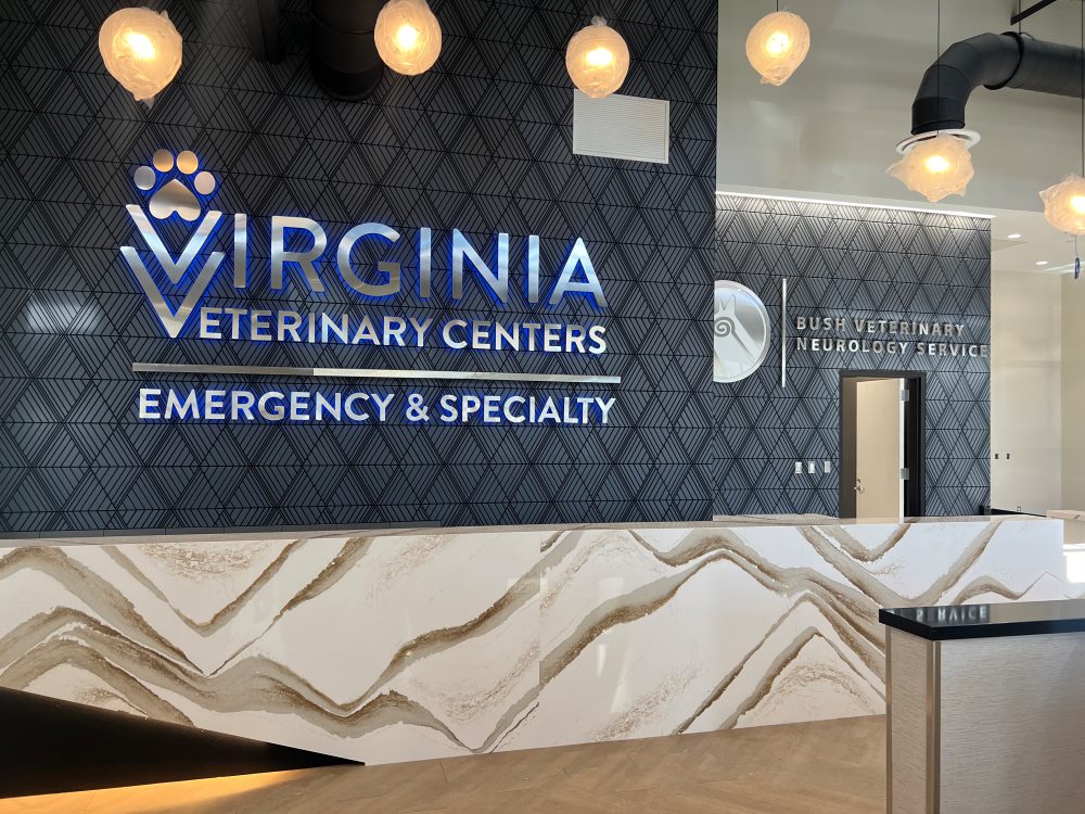 Virginia Veterinary Centers Lobby 