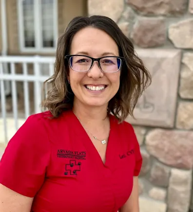 Lexi Larson, staff at Arvada Flats Veterinary Hospital Lexi Larson, staff at Arvada Flats Veterinary Hospital