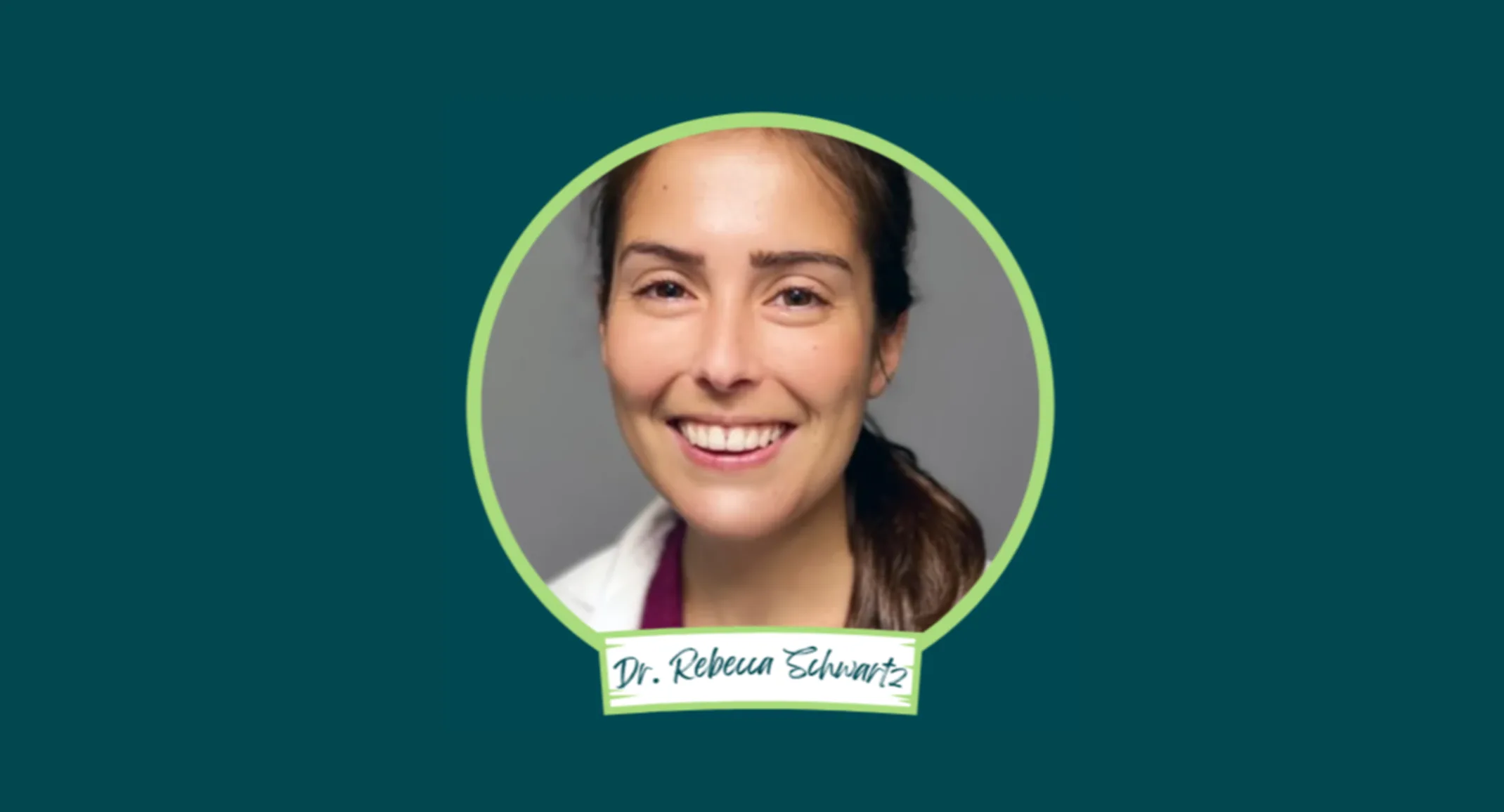 Dr. Rebecca Schwartz Dr. Rebecca Schwartz