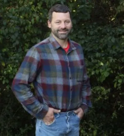 Steve in front of some trees Steve in front of some trees