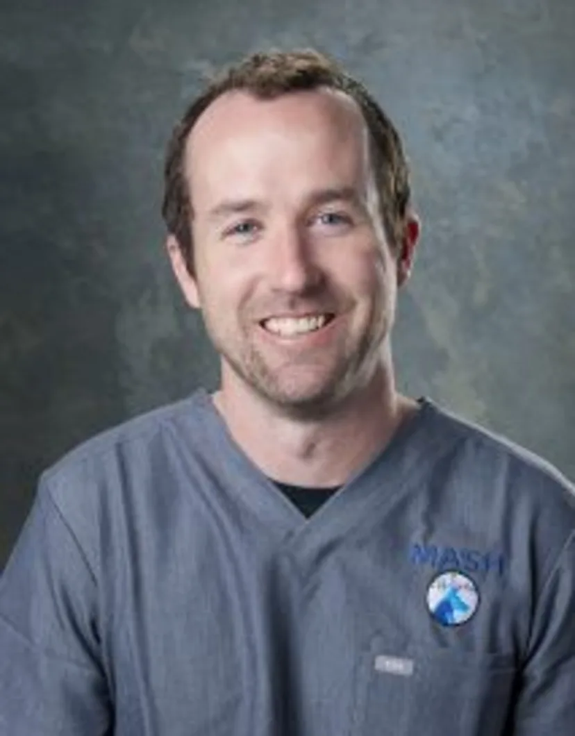 Dr. Patrick Kirk of MASH emergency