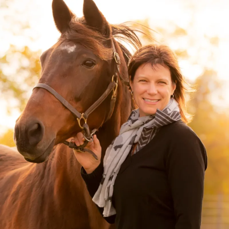 Dr. Carole Michon at Russell Equine Veterinary Service Dr. Carole Michon at Russell Equine Veterinary Service