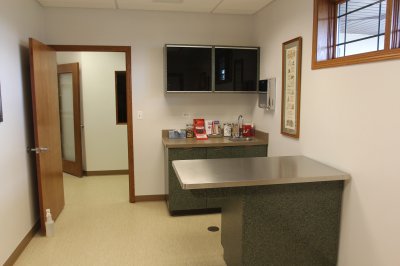 Exam Room fo Animal Hospital of Woodstock
