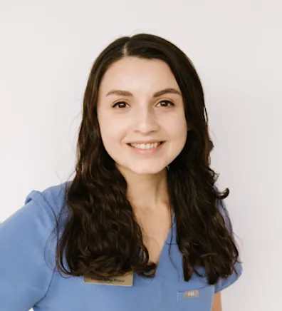A portrait photo of Veterinary Assistant Mia A portrait photo of Veterinary Assistant Mia