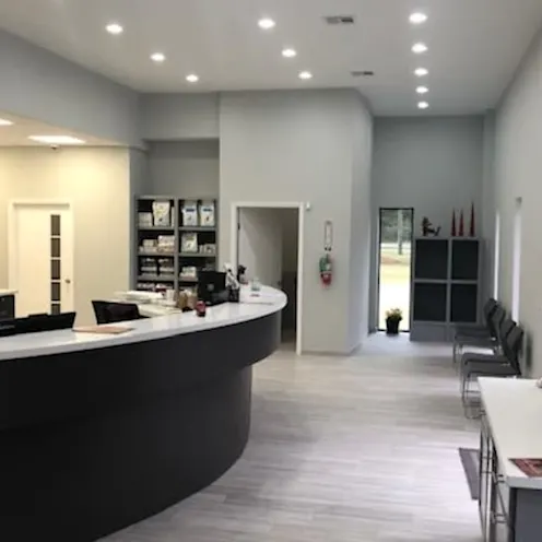 Longwood Animal and Pet Resort lobby area Longwood Animal and Pet Resort lobby area