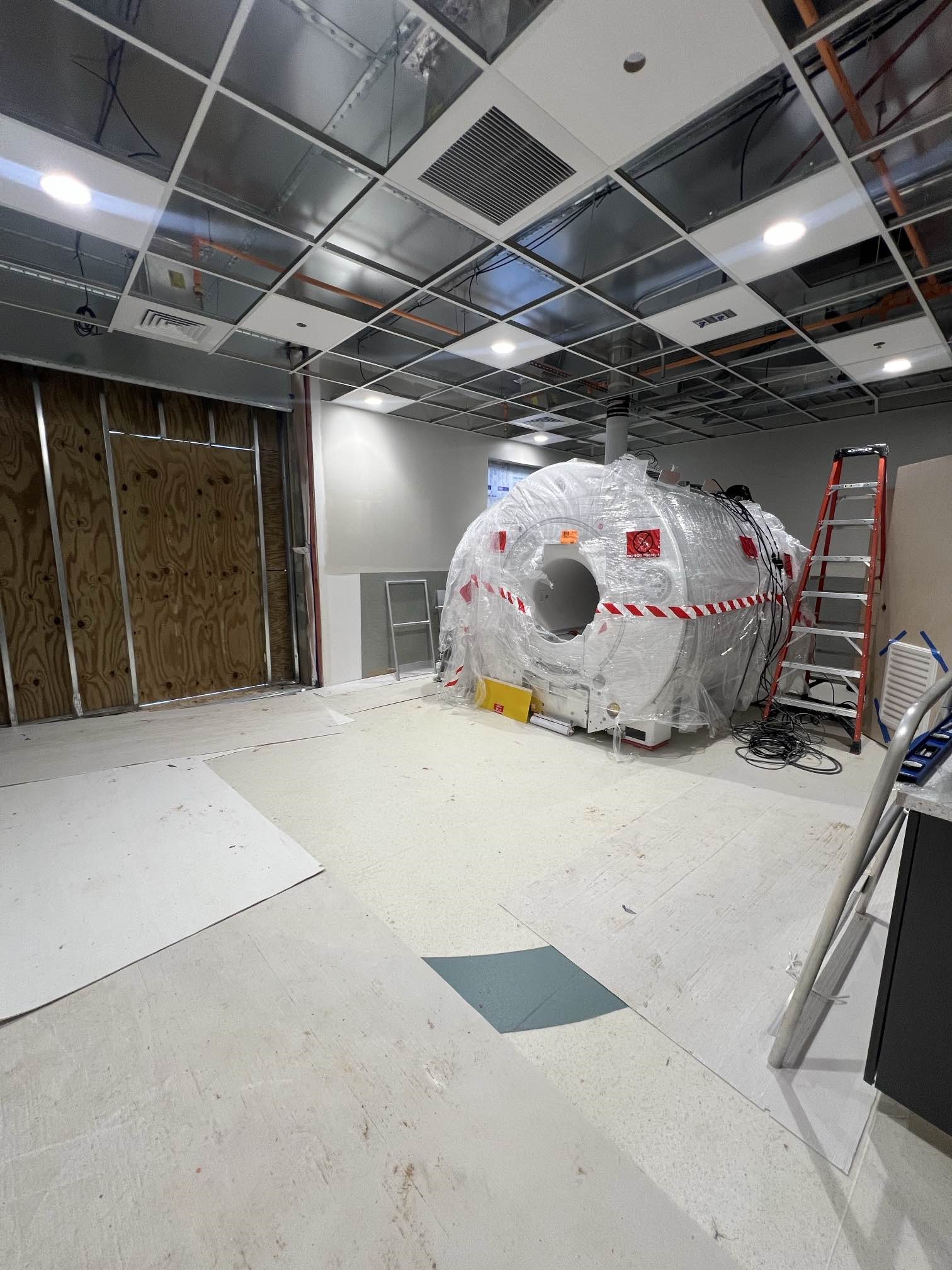 MRI machine inside hospital