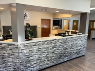 Front desk lobby