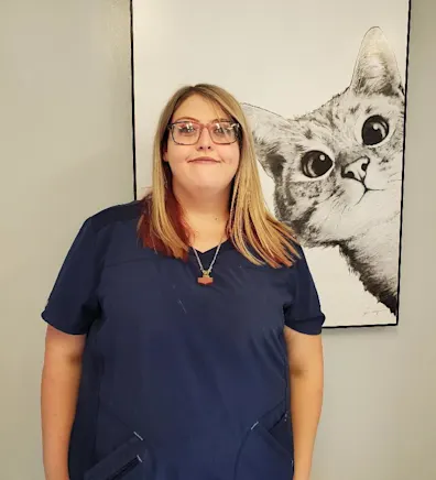 Paige Gunter, staff at Appalachian Veterinary Hospital