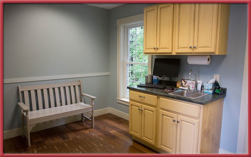 Stoney Brook Veterinary Hospital exam room