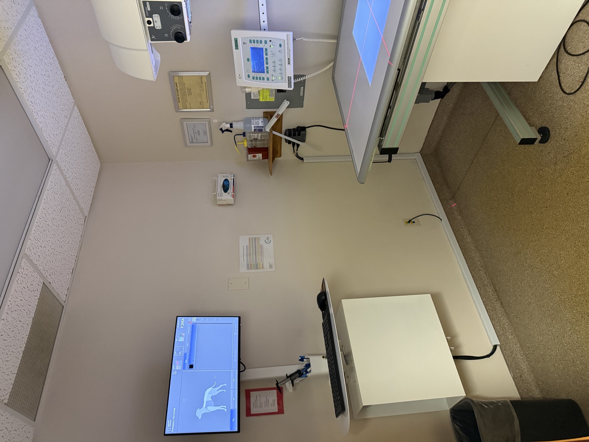 X-Ray Room at Kokomo Animal Hospital